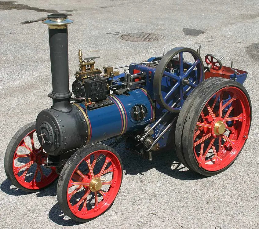 4 inch scale Garrett traction engine