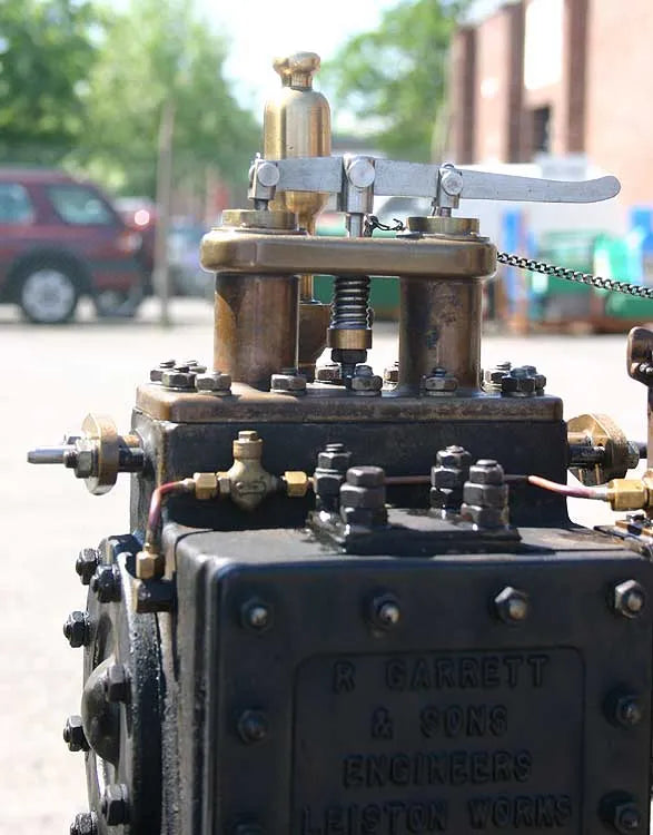 4 inch scale Garrett traction engine
