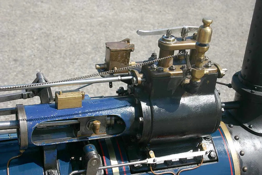 4 inch scale Garrett traction engine