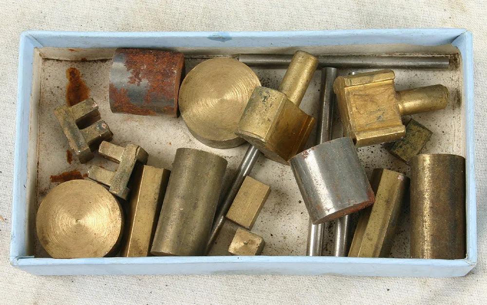 Assorted model boiler fittings, valves