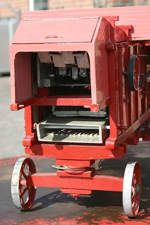 Marshall threshing machine