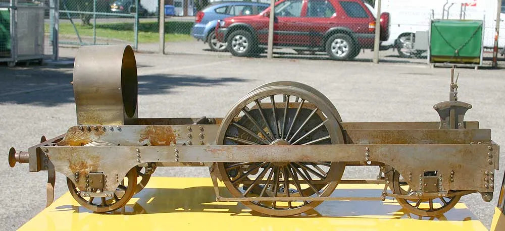 5 inch gauge part-built Stirling 2-2-2