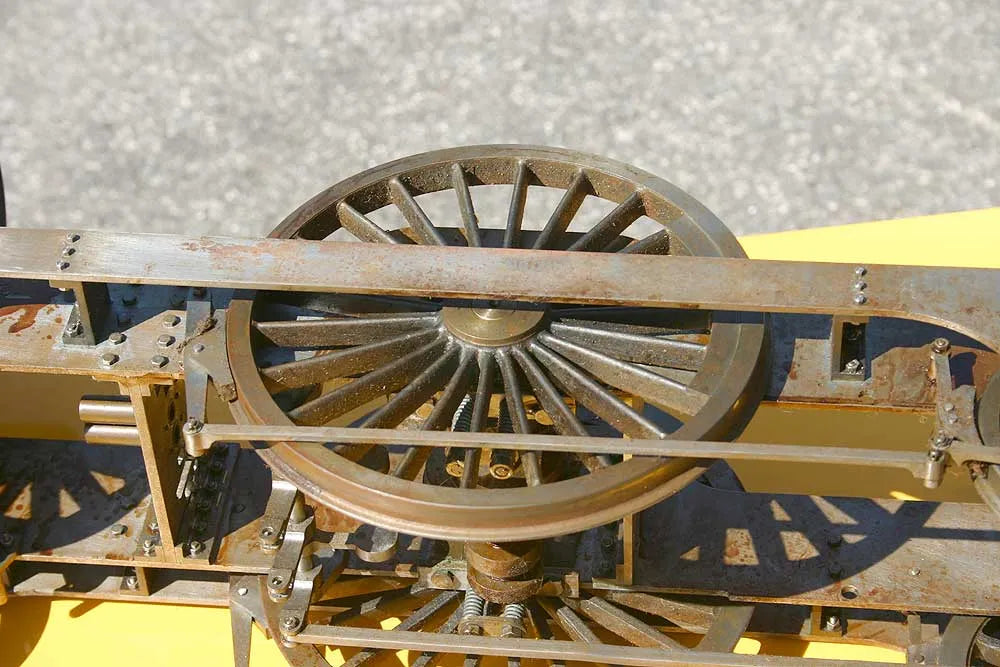 5 inch gauge part-built Stirling 2-2-2