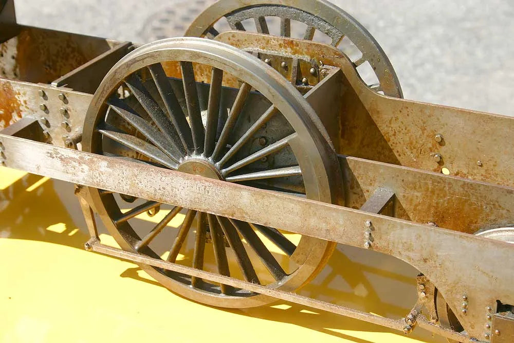 5 inch gauge part-built Stirling 2-2-2
