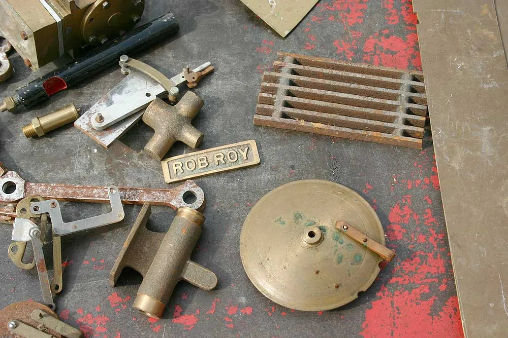 3 1/2 inch gauge part-built "Rob Roy"