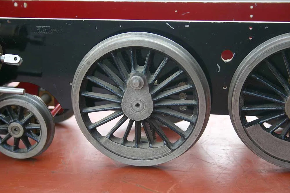 3 1/2 inch gauge "Doris" Black 5 chassis with cylinders