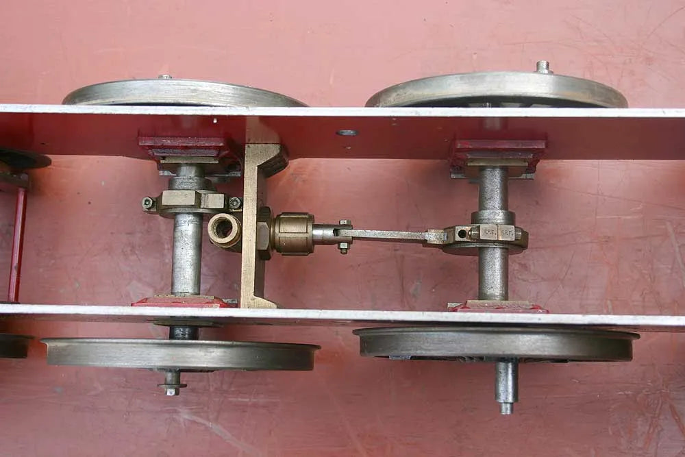 3 1/2 inch gauge "Doris" Black 5 chassis with cylinders