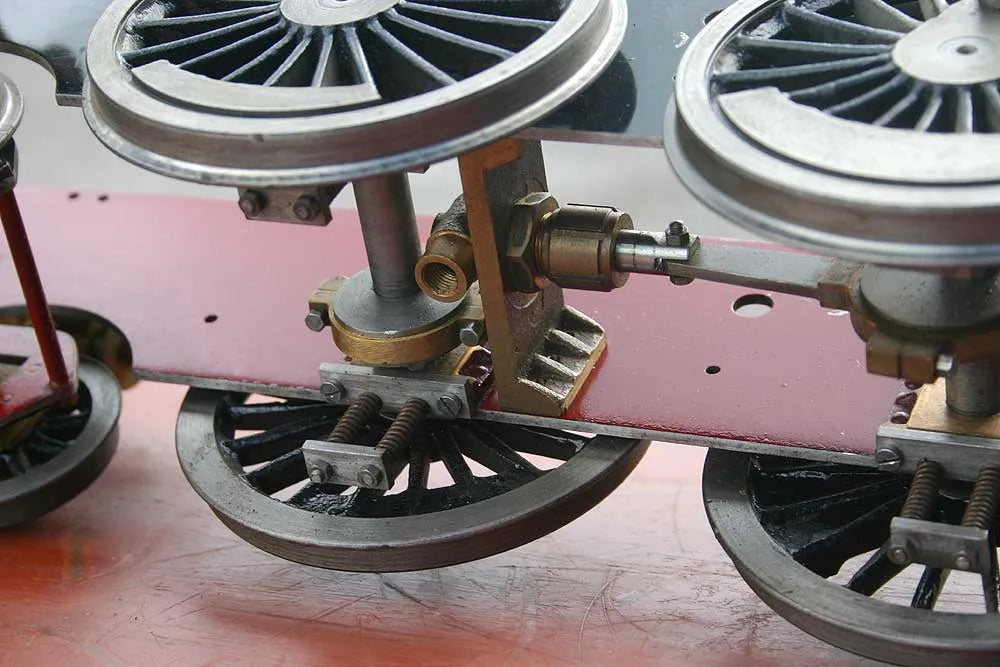 3 1/2 inch gauge "Doris" Black 5 chassis with cylinders