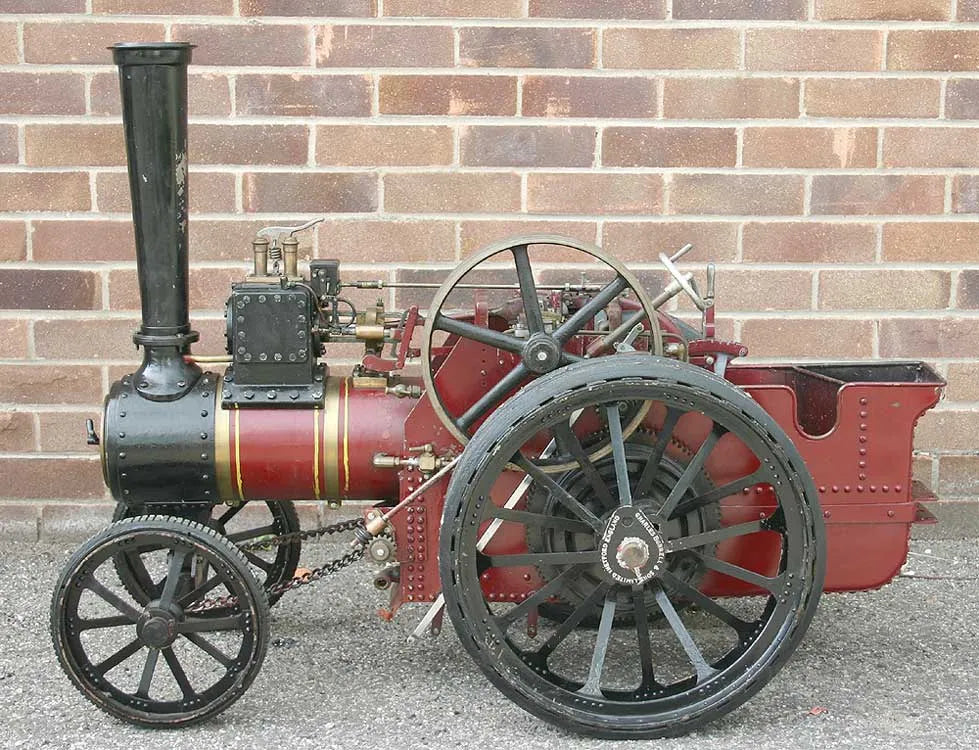 3 inch scale Burrell 6nhp agricultural engine