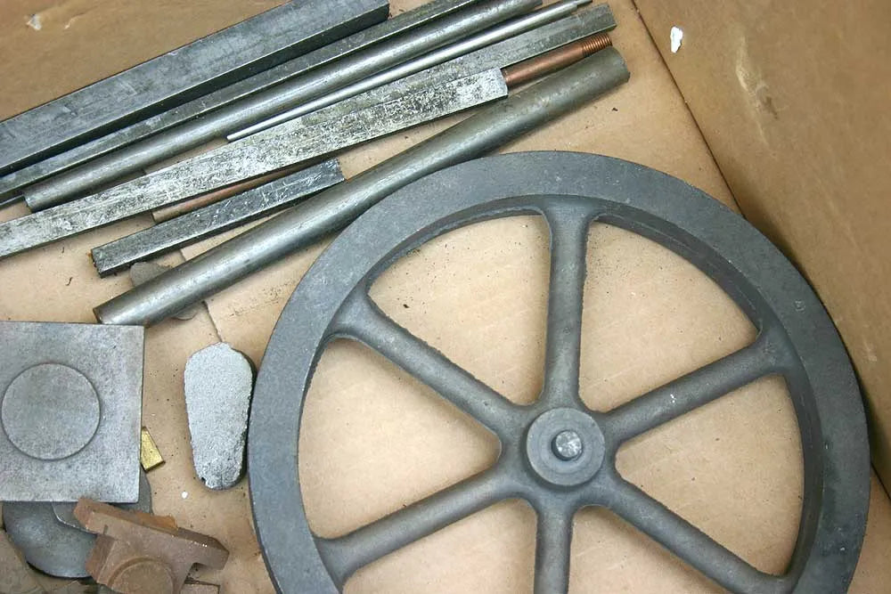 Set Stuart beam engine castings