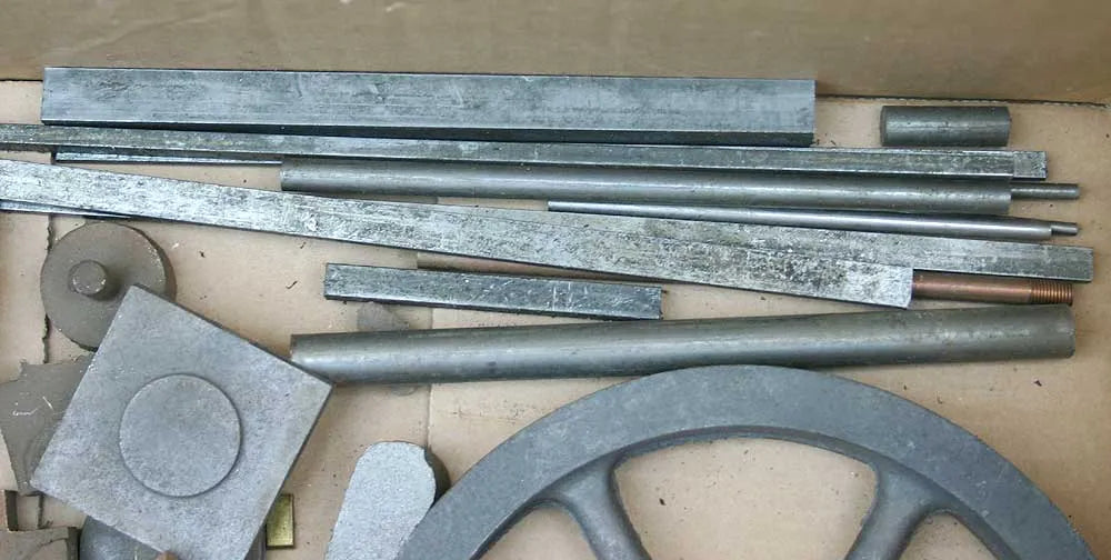 Set Stuart beam engine castings
