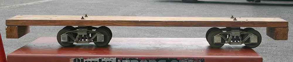 Bogie driving trolley