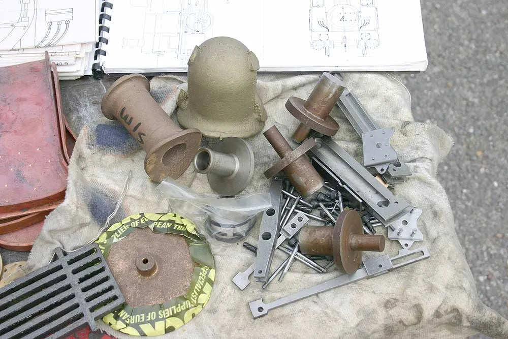 Part-built 5 inch gauge "Simplex"