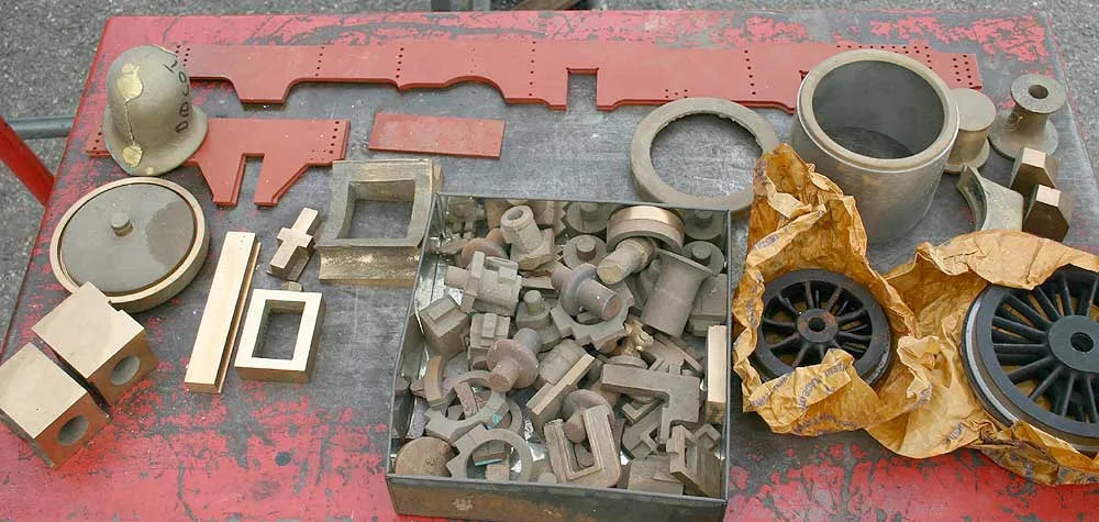 Set 5 inch gauge "Didcot" 14xx castings