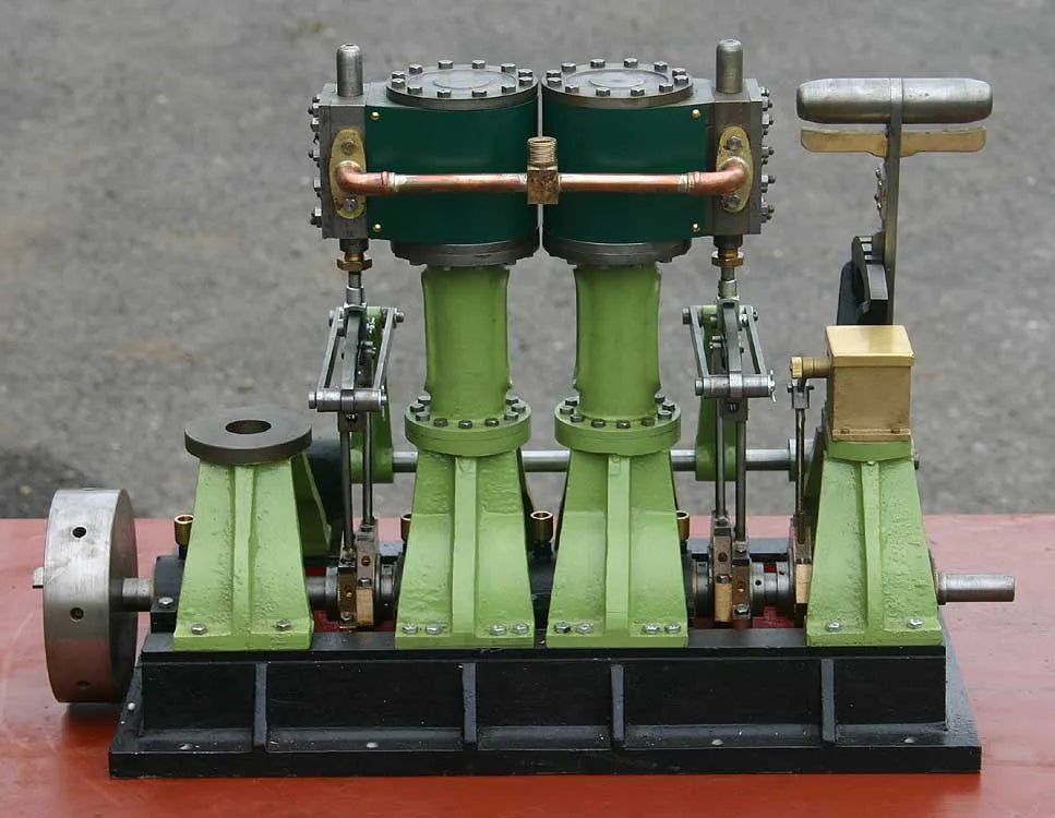 Swan twin cyinder vertical egine