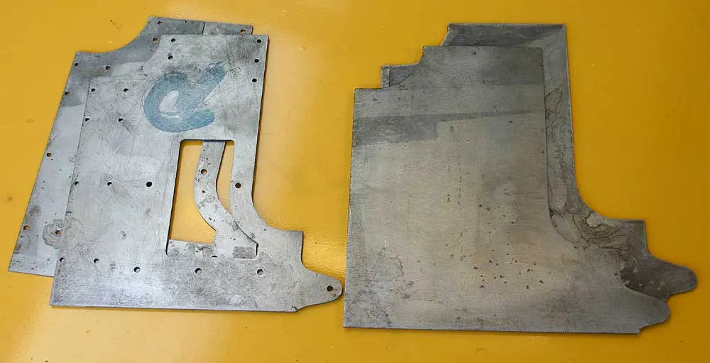 Part set D&NY t/e castings