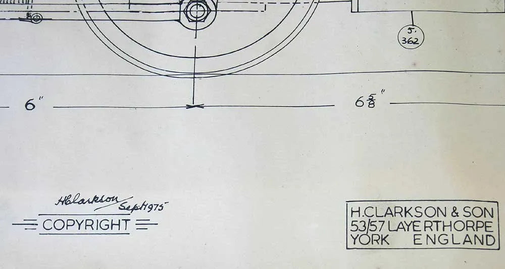 Set Clarkson NLR Class 75 castings
