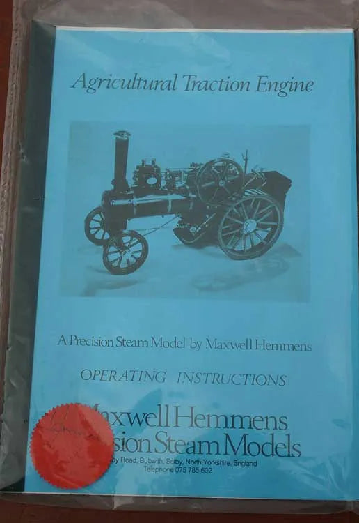 Maxwell Hemmens agricultural engine