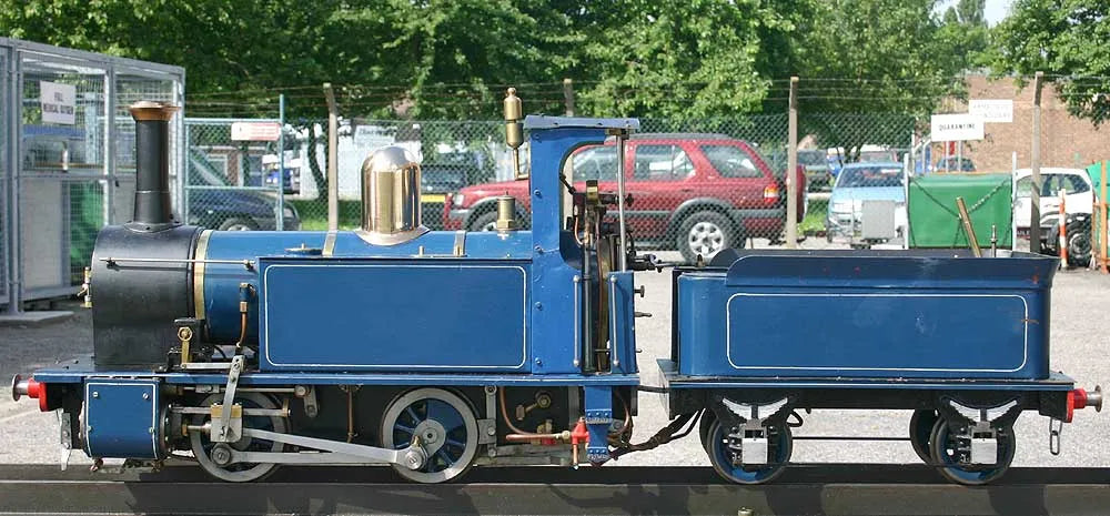 5 inch gauge Polly I with tender