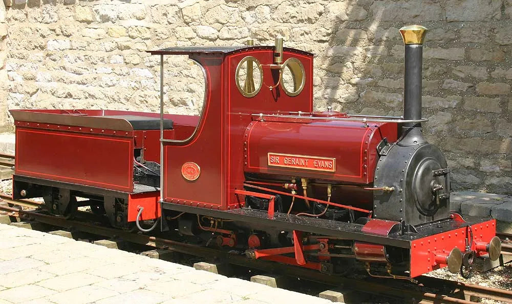 7 1/4 inch gauge Hunslet