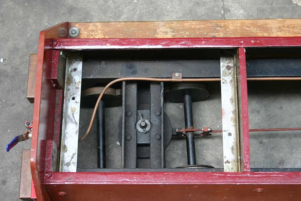 7 1/4 inch gauge braked bogie truck