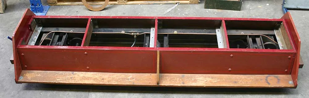 7 1/4 inch gauge braked bogie truck