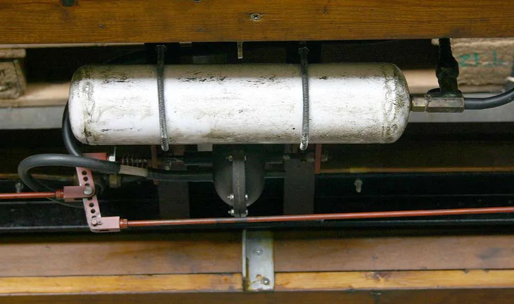 7 1/4 inch gauge braked bogie truck