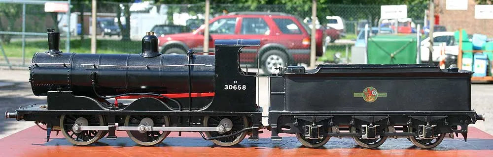 2 1/2 inch gauge Drummond 0-6-0 tender locomotive