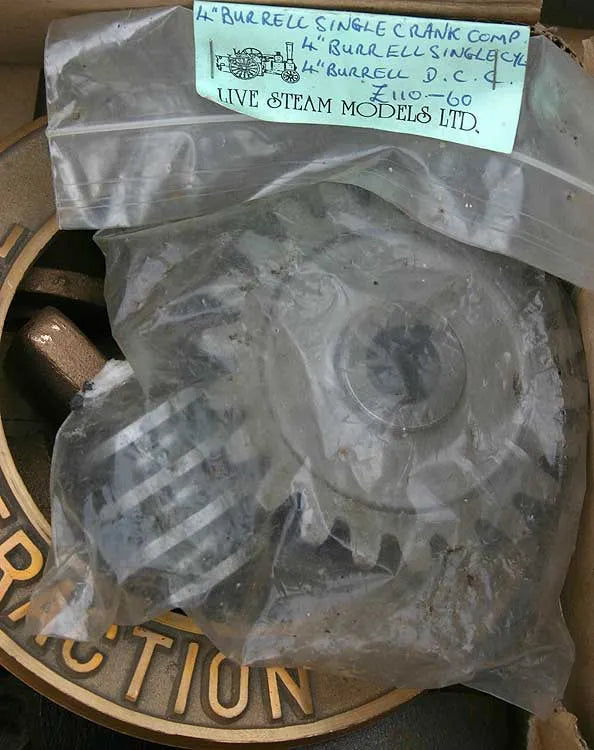 Set 4 inch scale Burrell castings