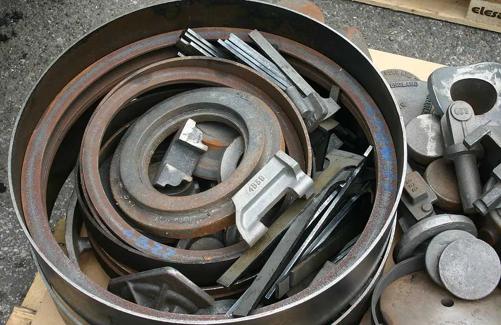 Set 4 inch scale Burrell castings