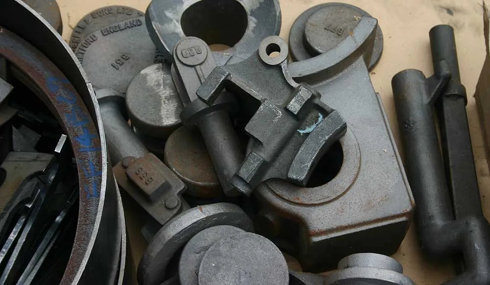 Set 4 inch scale Burrell castings