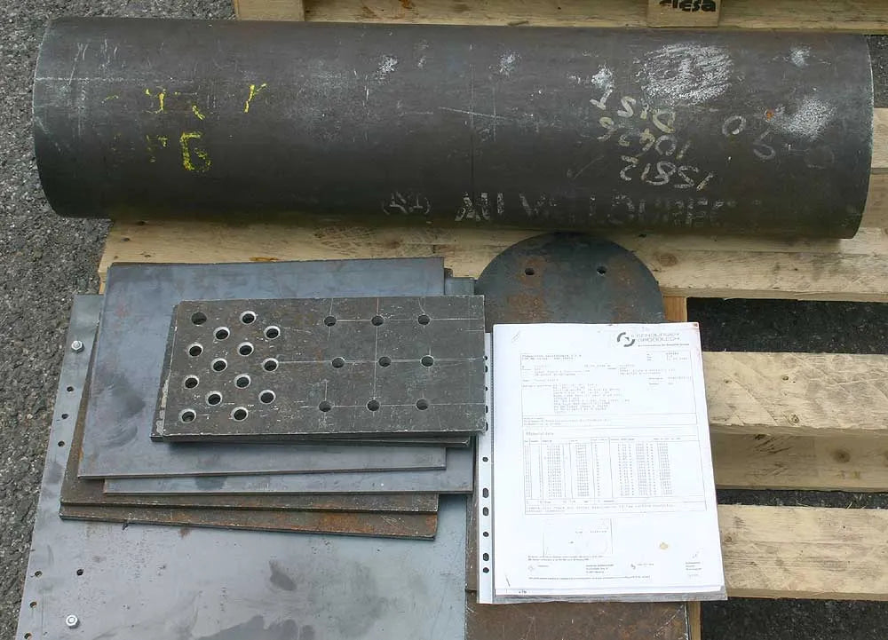 Set 4 inch scale Burrell castings