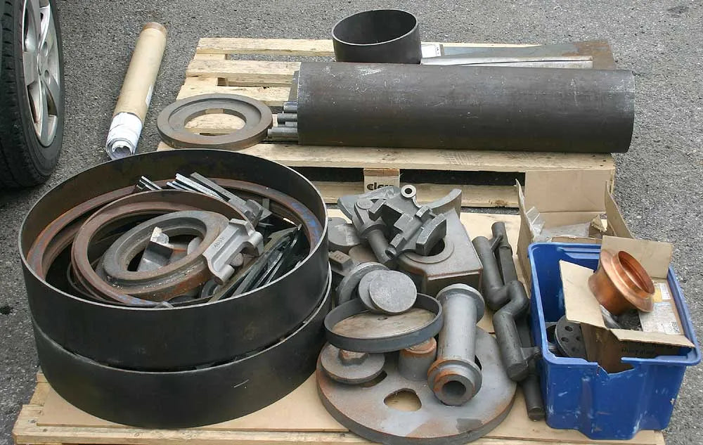Set 4 inch scale Burrell castings