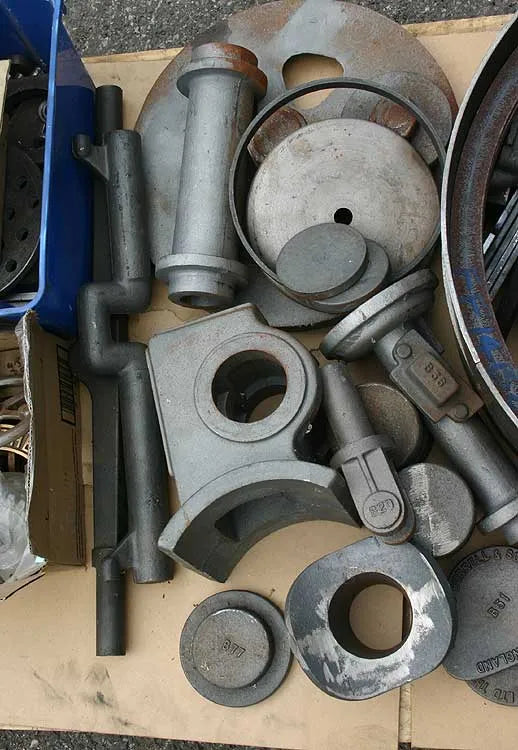 Set 4 inch scale Burrell castings
