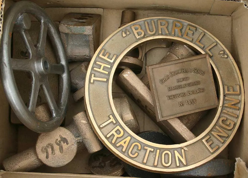 Set 4 inch scale Burrell castings