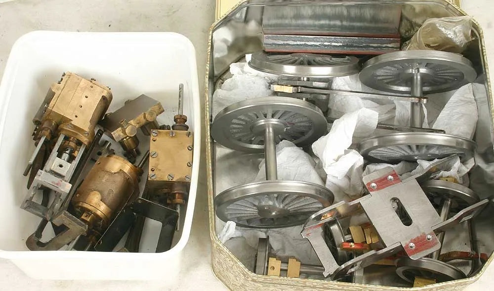 Parts for 2 1/2 inch gauge "Princess Royal"