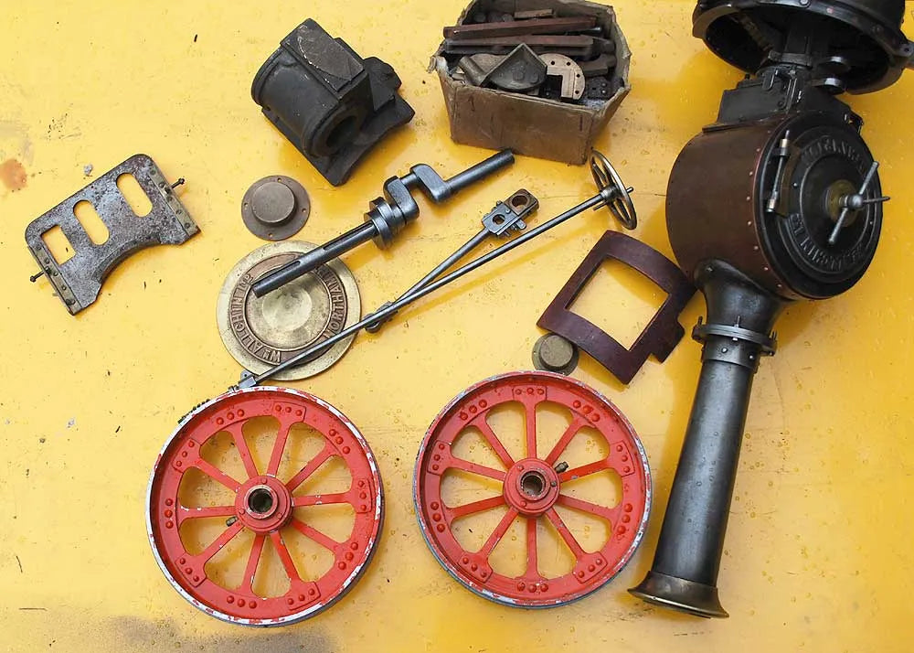 Parts for 1 1/2 inch scale Allchin