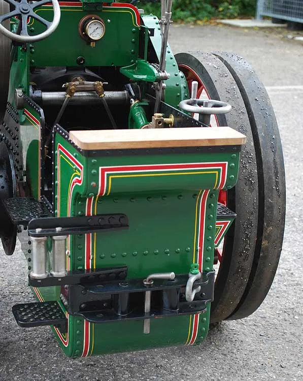 Part-built 4 inch scale Foster traction engine