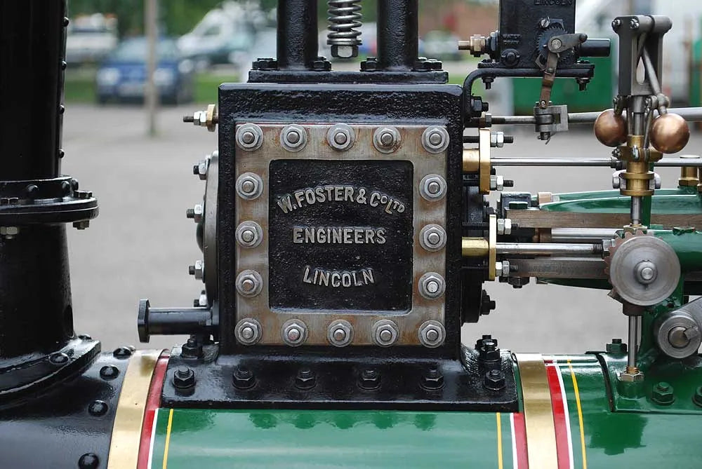Part-built 4 inch scale Foster traction engine