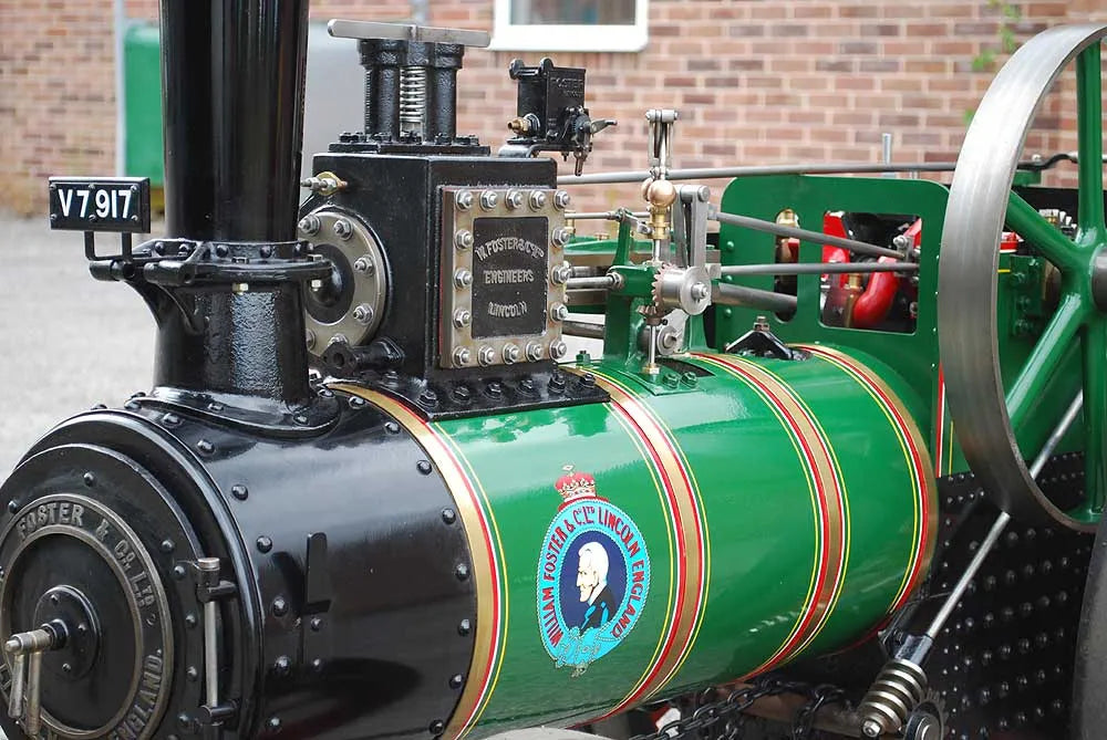 Part-built 4 inch scale Foster traction engine