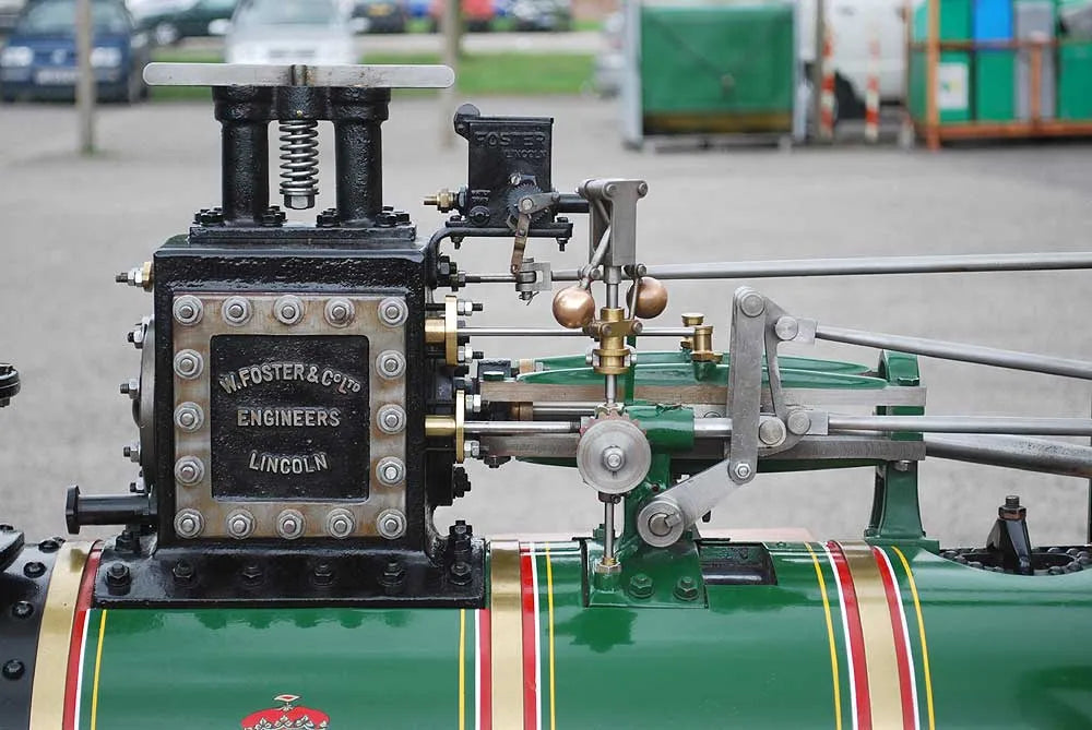 Part-built 4 inch scale Foster traction engine