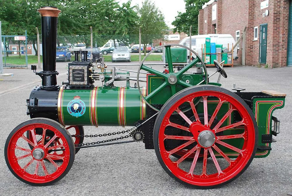 Part-built 4 inch scale Foster traction engine