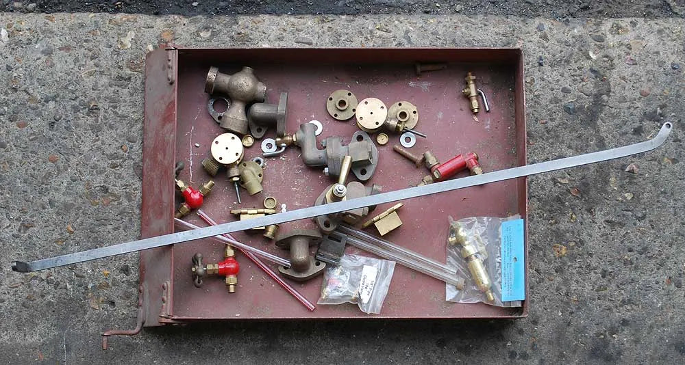 Part-built 4 inch scale Foster traction engine