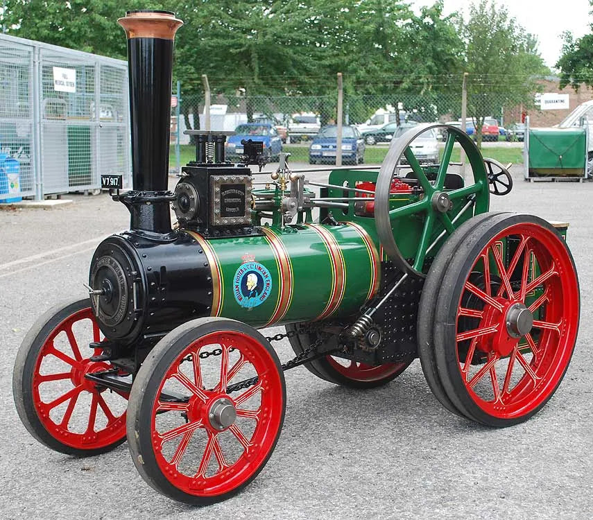 Part-built 4 inch scale Foster traction engine