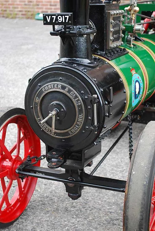 Part-built 4 inch scale Foster traction engine