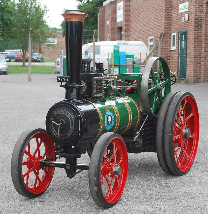 Part-built 4 inch scale Foster traction engine