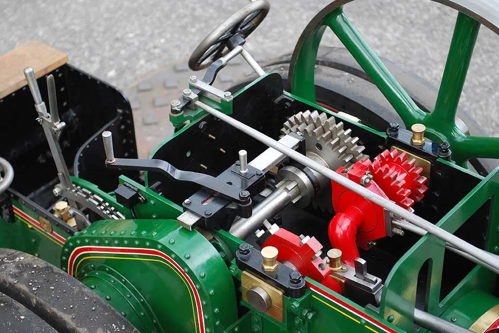 Part-built 4 inch scale Foster traction engine
