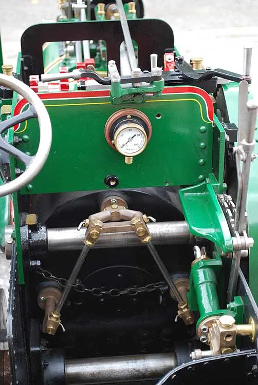 Part-built 4 inch scale Foster traction engine