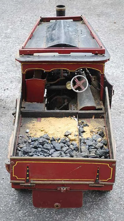 4 inch scale freelance steam wagon