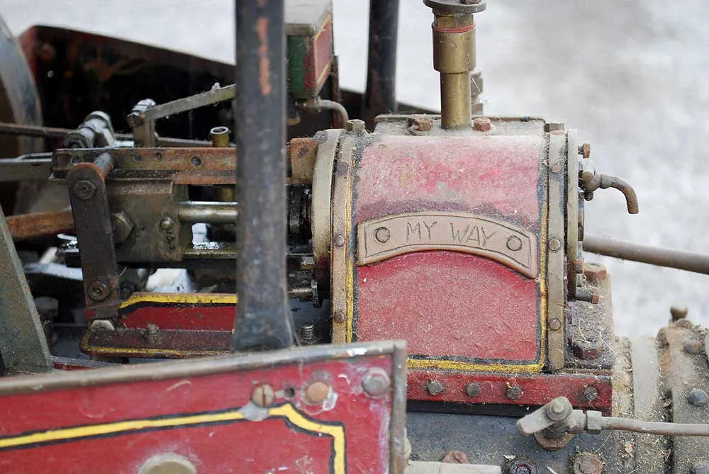 4 inch scale freelance steam wagon